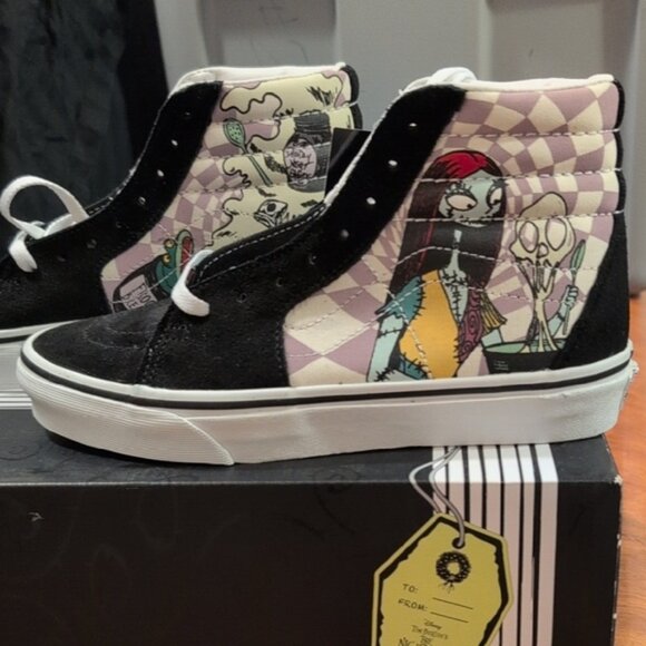 Vans Limited Edition Nightmare Before Christmas High-tops, Glow in the Dark, Siz - Picture 1 of 12